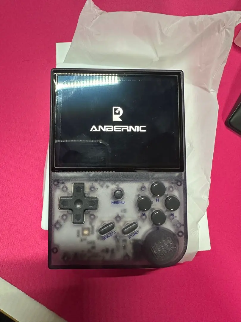 Anbernic RG35XX SP シルバー 64GB 液晶保護フィルム付