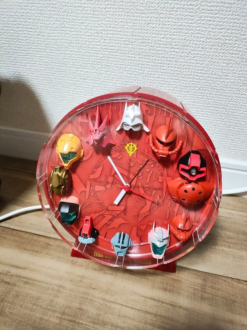 【専用】ガンダム　ジオン軍モビルスーツ アラームクロック ZEON CLOCK ガンダム ZEON CLOCK（ジオンクロック）目覚まし時計 - メルカリ