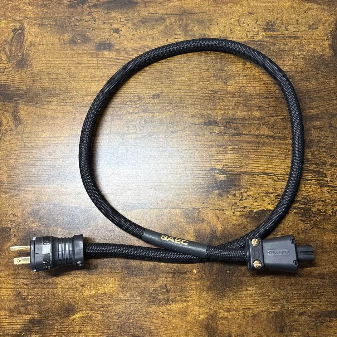 【新品未開封】サエク SAEC PL-3800 2m【電源ケーブル】 新品未開封】サエク SAEC PL-3800 2m【電源ケーブル】
