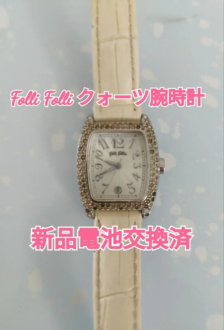 Thumbnail of Folli Follie Quartz Wristwatch for Women - New Battery Replaced