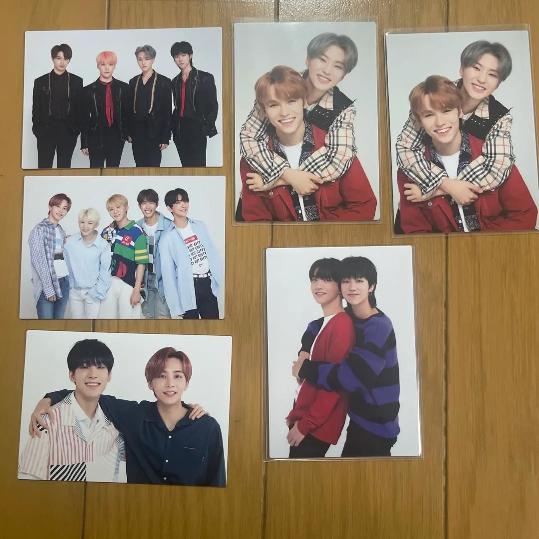 Thumbnail of Seventeen IDEAL Cut trading cards: Jeonghan, Wonwoo, Hoshi, Jun