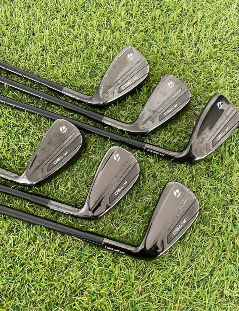 美品 限定 テーラーメイド P790 BLACK メンズ ゴルフ アイアン 4番 TaylorMade テーラーメイド 2023年 P790 BLACK アイアン (4-P)7