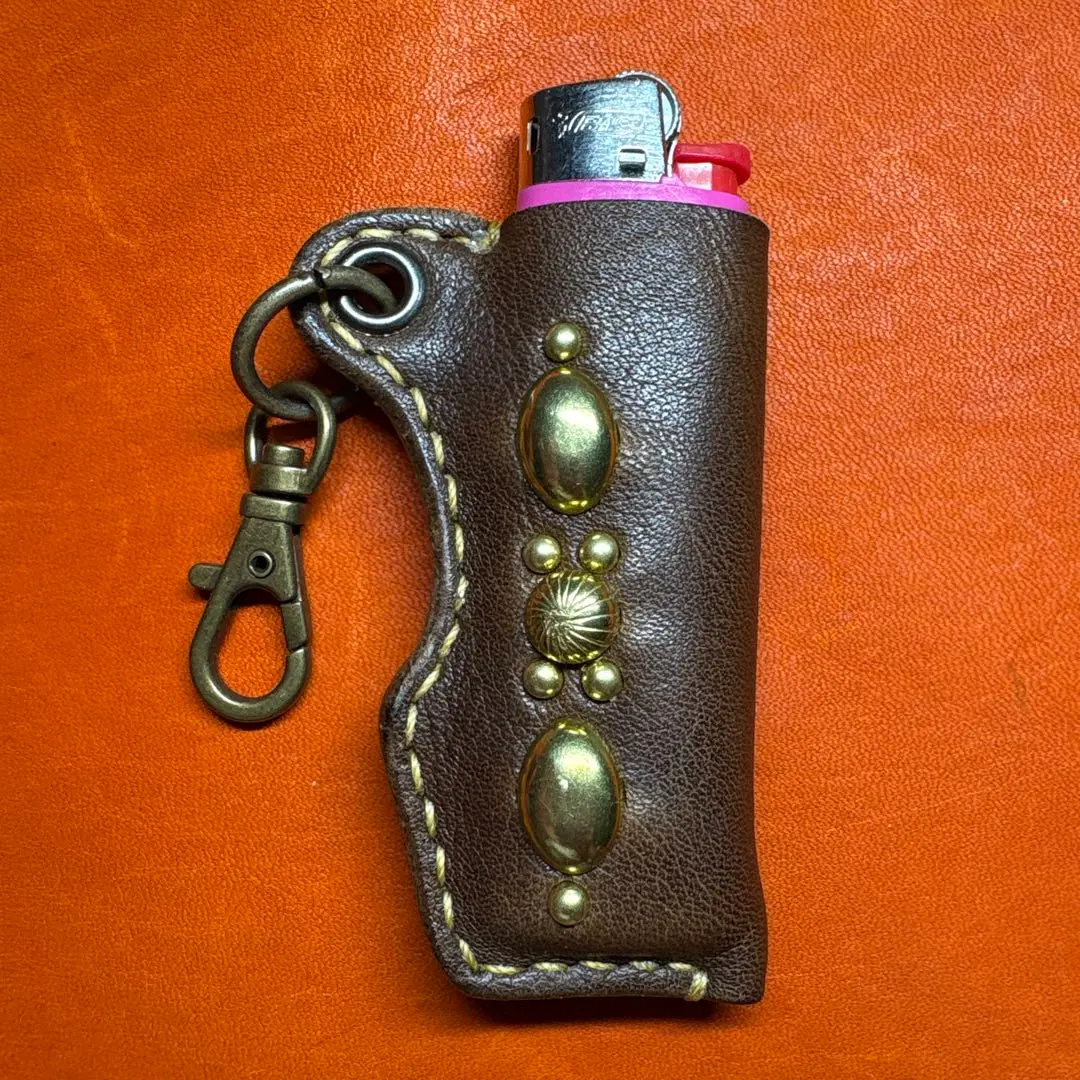 Thumbnail of Leather lighter case, made of genuine leather, schott HTC