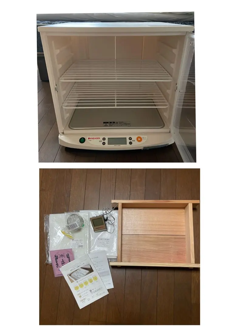 日本ニーダ　かわしま屋　麹発酵機セット　完売品 家庭用 麹発酵器 PF102-48H【米麹や自家製酵母作りに最適】
