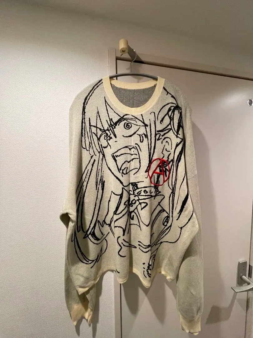 nightclub×JUN INAGAWA Mist knit ニット　y2k Japanese brand jun inagawa - Gem