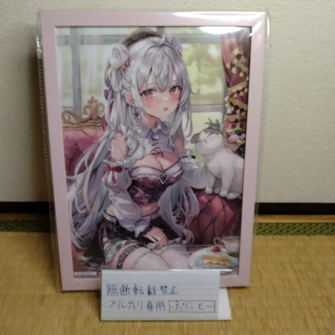 ももこ 直筆サイン入り額装A3複製原画 ももこ】直筆サイン入りA3複製原画・Moment2 | アールジュネス