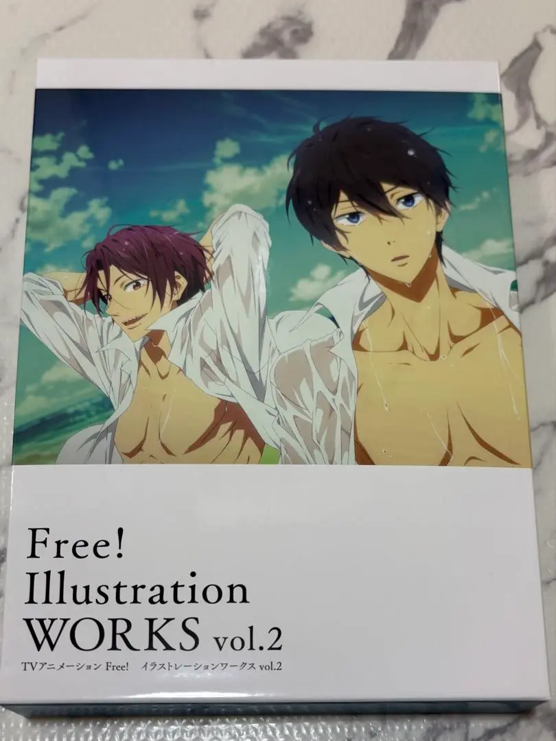 Free! イラストレーションワークスブック　４冊セット Free! Iwatobi Swim Club Illustration Works [Japan Import
