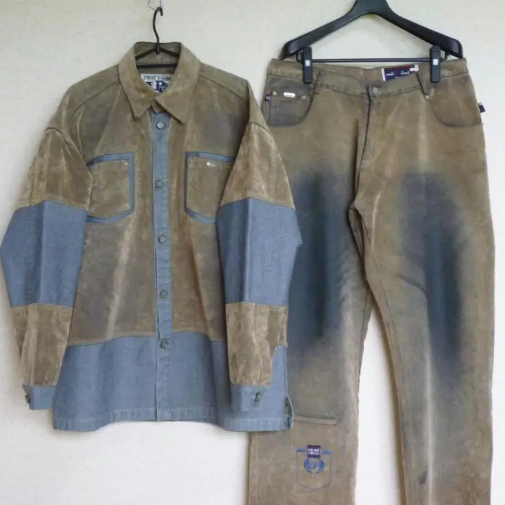 MADE IN USA PHAT FARM ダークグレー セットアップ XL