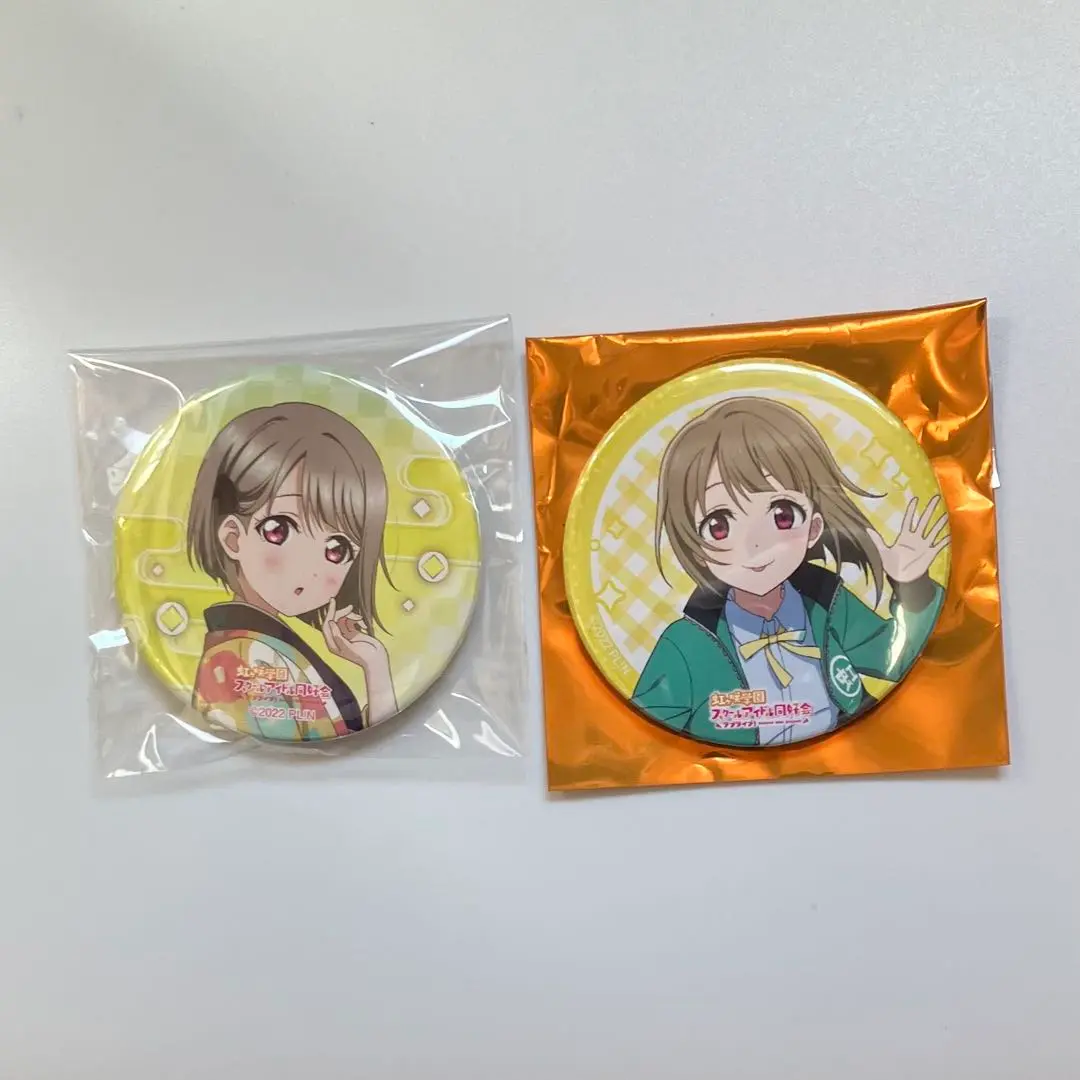 中須かすみ　缶バッジ21個 にじたびファンミ　虹ヶ咲　校外学習　ラブライブ 中須かすみ 缶バッジ21個 にじたびファンミ 虹ヶ咲 校外学習