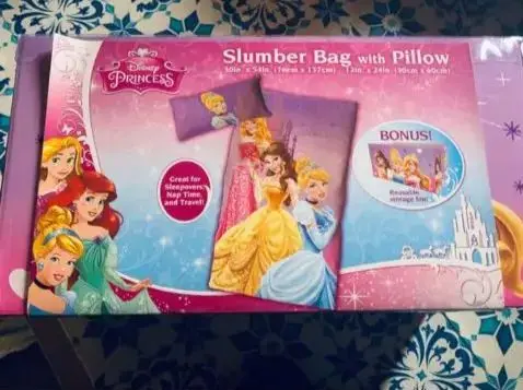 ディズニープリンセス キッズ用寝袋 紫色 シュラフ　スリーピングバッグ 2025年最新】ディズニープリンセス 寝袋の人気アイテム - メルカリ