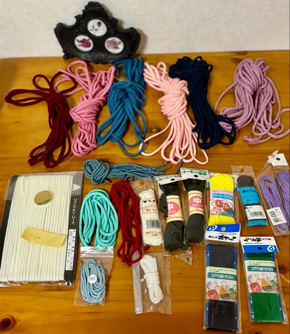 Thumbnail of Acrylic Cord, String, Fashion Cord, EDO-UCHI HIMO, Color Cord, Rope