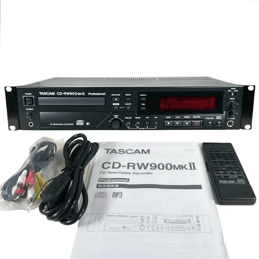 ◆CD録音履歴0時間◆TASCAM CDレコーダー CD-RW900MK2 2025年最新】cd-rw900mk2の人気アイテム - メルカリ