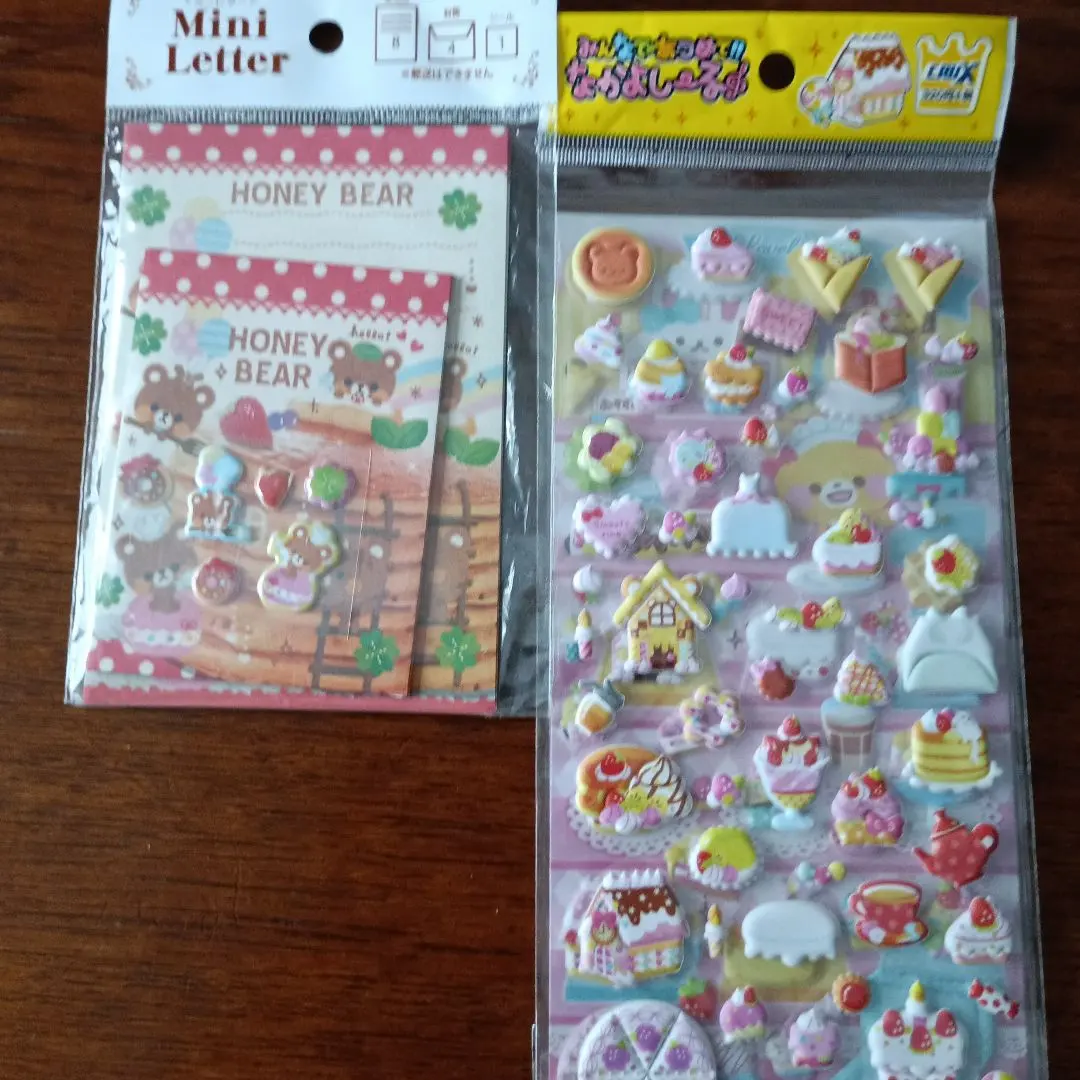 Thumbnail of Heisei Retro Sweets Stickers and Mini Letter Set
