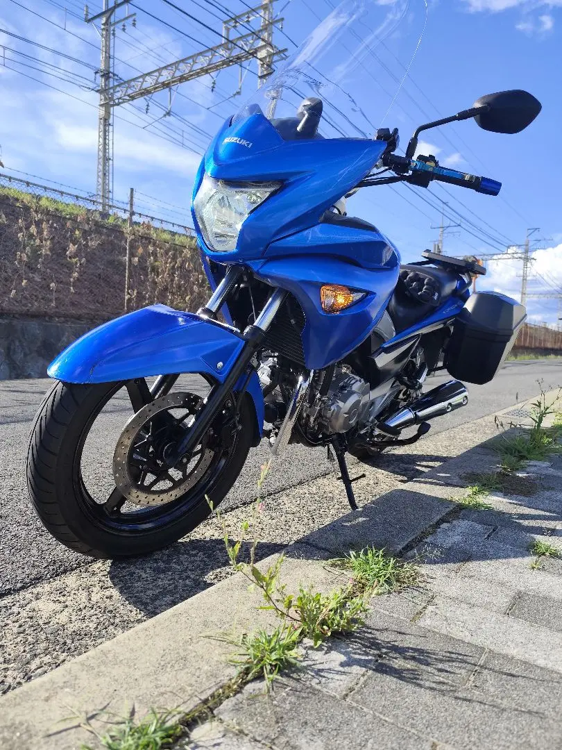 オートリメッサ　ローシート　スズキGSR250 装着☆ローシート | GSR250と過ごす日々