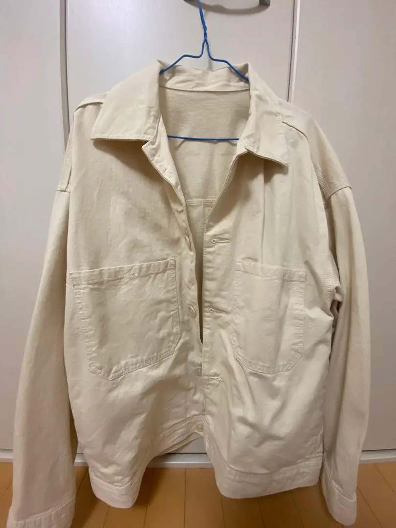 Thumbnail of GU Ivory Button-Up Shirt