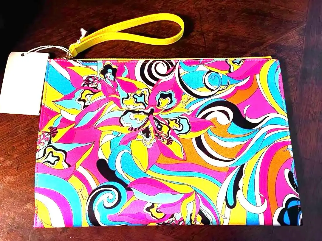 mai　エミリオプッチ　2wayバッグ　手提げ　クラッチ 3 EMILIO PUCCI エミリオプッチ 2WAY クラッチバッグ - メルカリ