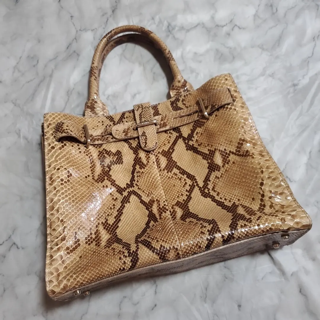 Thumbnail of FURLA Snakeskin Tote Bag