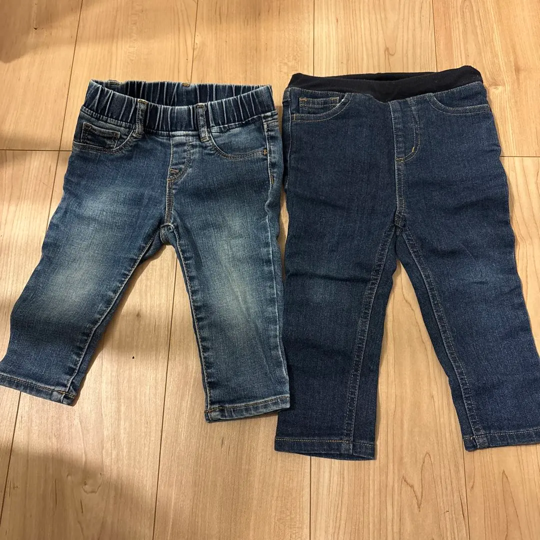 Thumbnail of GAP denim pants, 12-18 months, set of 2