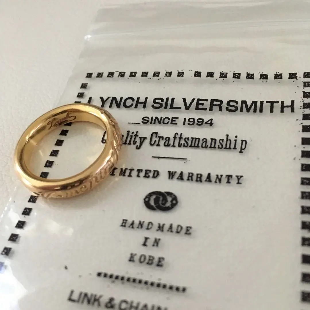 【廃盤、希少】リンチシルバースミス　ギターリング LYNCH SILVERSMITH リンチシルバースミス ANCHOR RING アンカー