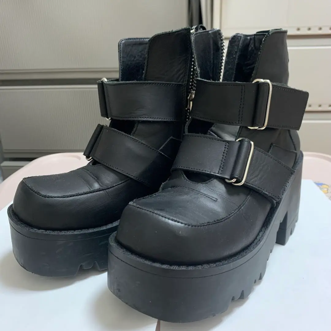 ♡UNIF 厚底ショートブーツ超美品レア