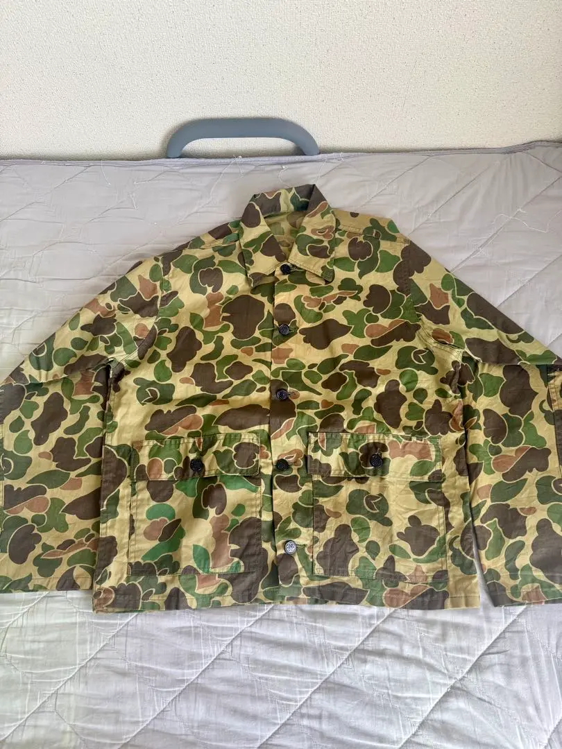 50Sビンテージミリタリージャケット ダックハンターカモ 40's【ビンテージ】【米軍実物】【USMC】【ダックハンターカモ