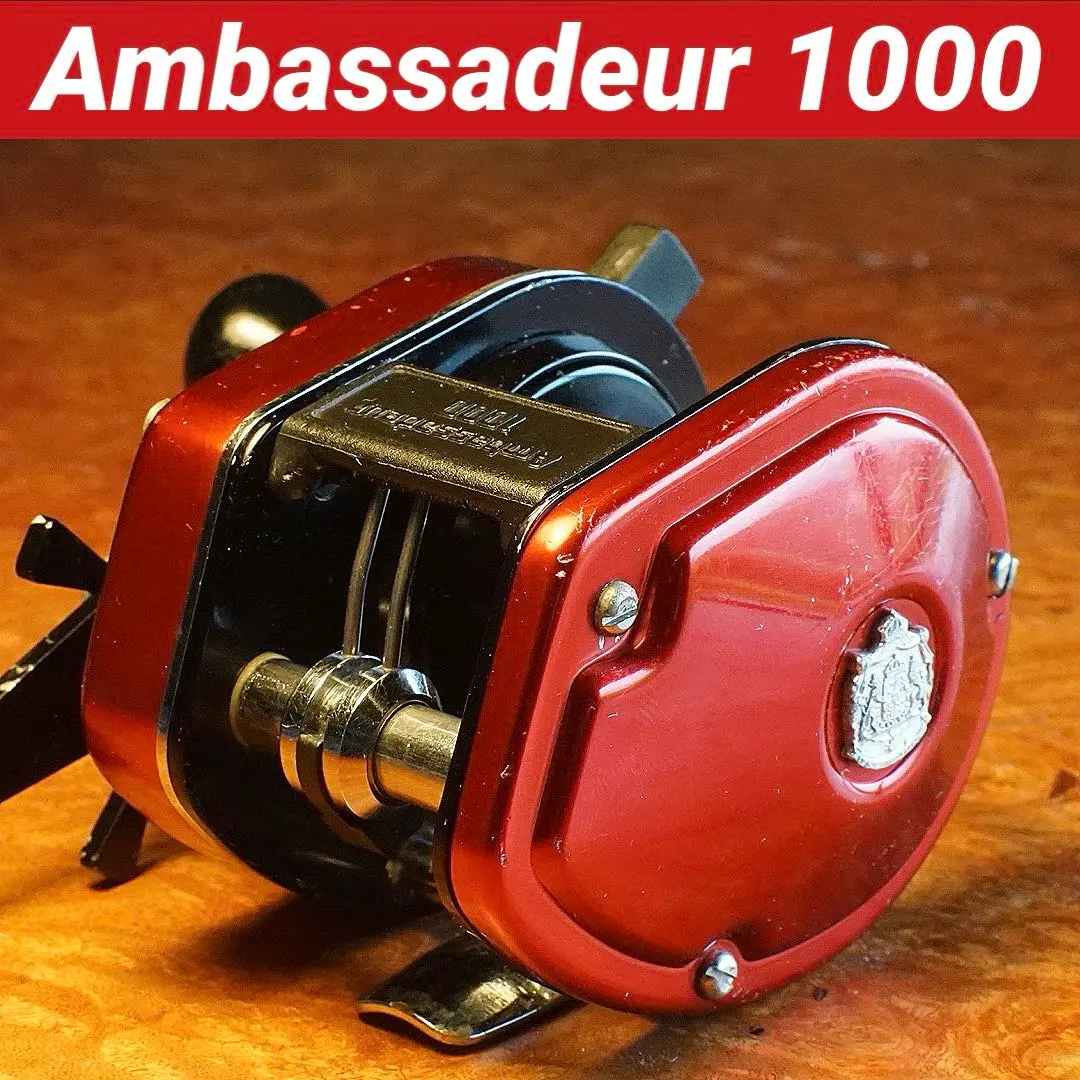 ★アブガルシア　アンバサダー1000　ビンテージ　リール　レア 2025年最新】アブガルシア アンバサダー1000の人気アイテム