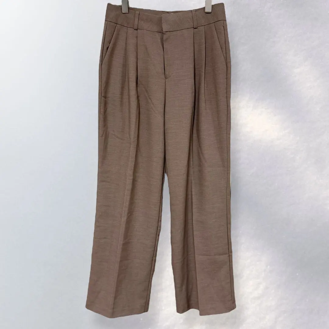 Thumbnail of No Name NONAME Tuck Wide Pants Simple Clean Look M 《i330