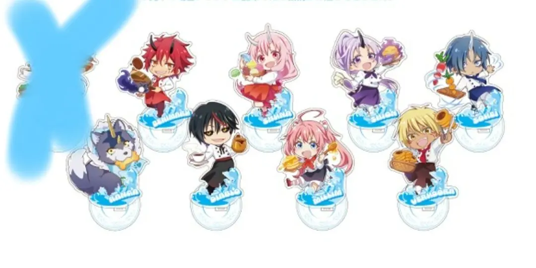 転生したらスライムだった件　転スラ　暴食祭　アクリルマドラー全種 転生したらスライムだった件 cookpadLive 暴食祭 アクリル