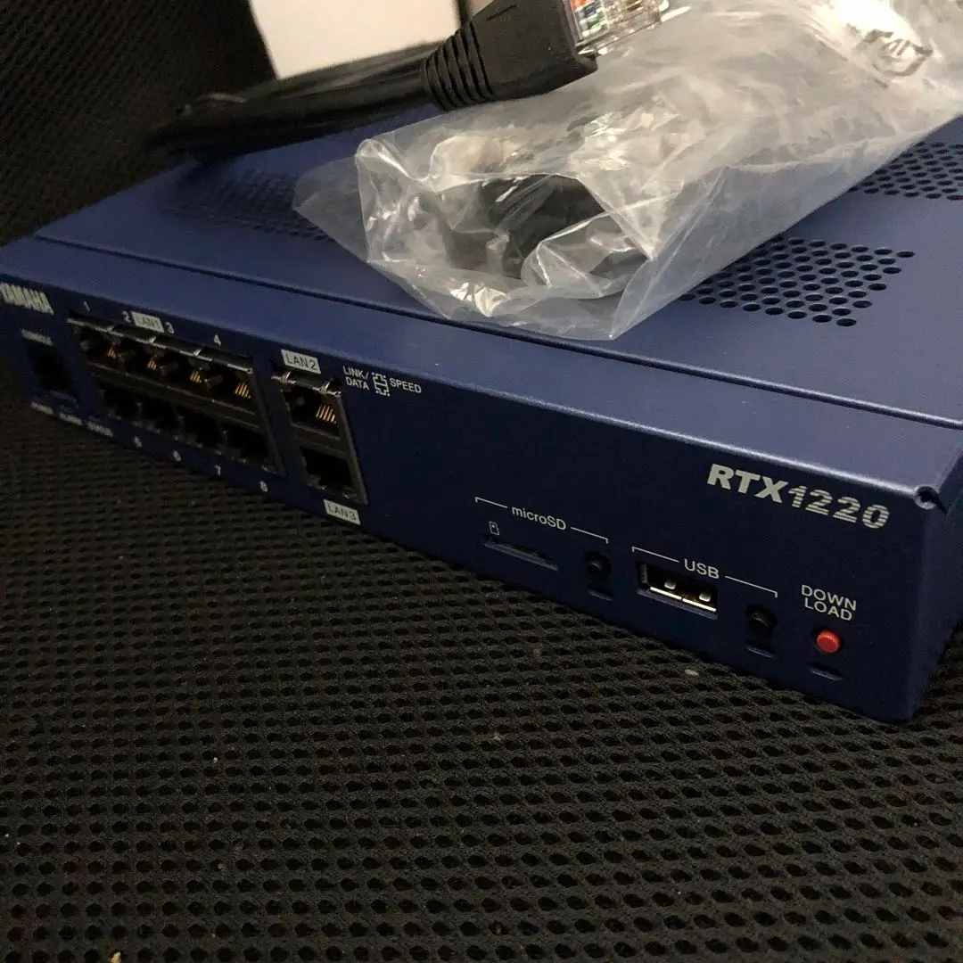 【めい】YAMAHA RTX1220 ルーター 新品未開封 Amazon | ヤマハ ギガアクセスVPNルーター RTX1220 | YAMAHA