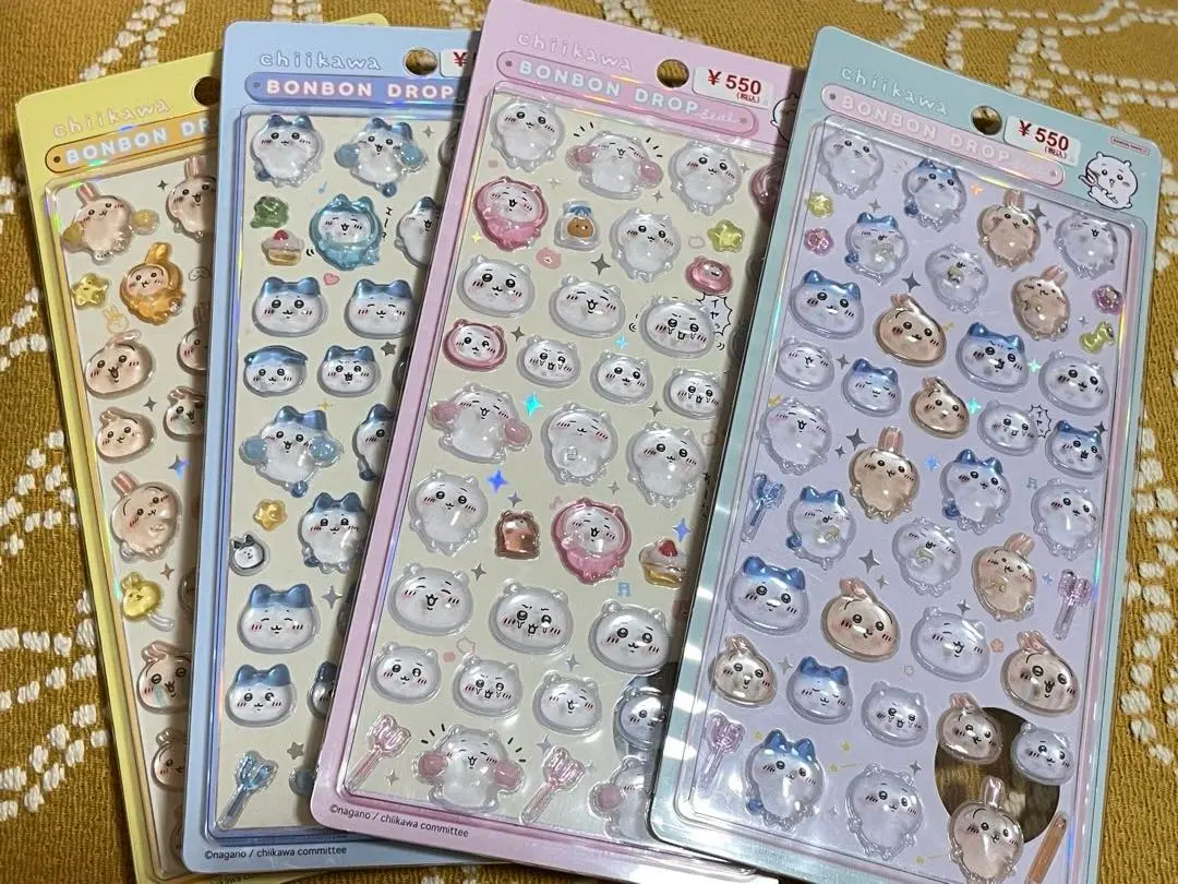 Thumbnail of Chiikawa BONBON DROP Sticker Set (4 types)