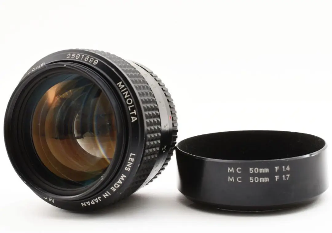 50234 現状品 ミノルタ 58mm F1.2 Minolta Rokkor 2025年最新】MINOLTA MC ROKKOR PG 58mm F1.2の人気アイテム