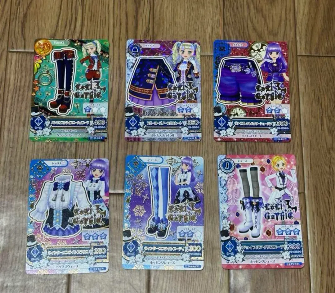Thumbnail of Lori Gothic Aikatsu! 6-card set