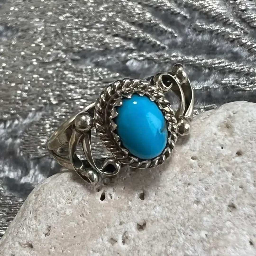 Thumbnail of Turquoise silver ring silver