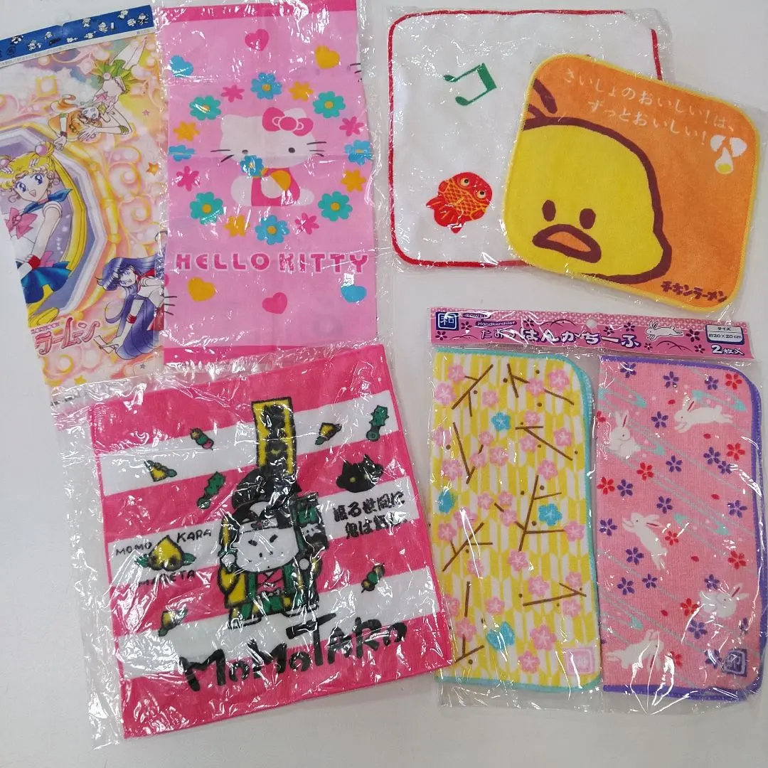 y 角色手帕6件套 的縮圖