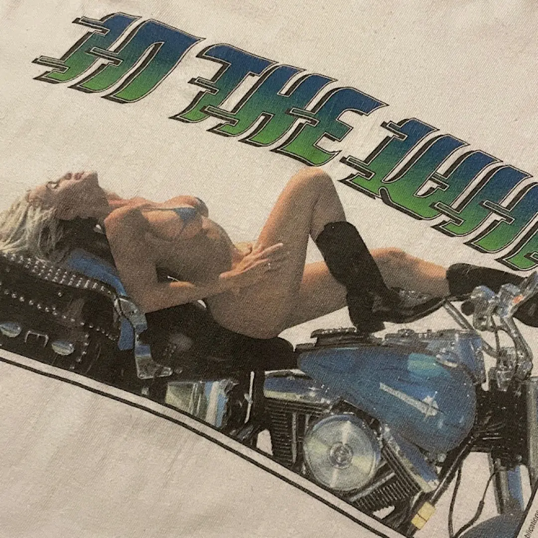 希少 USA製 80s ハーレー ビンテージ スウェット エロ　ヌード　開脚　黒 2025年最新】ハーレー ヌードの人気アイテム - メルカリ
