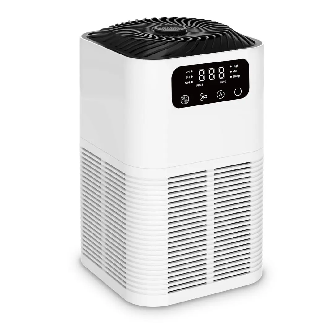 Thumbnail of Small Air Purifier 【360° Powerful Purification】 4-Layer Filtration, Extremely Quiet, Auto Mode On, Band