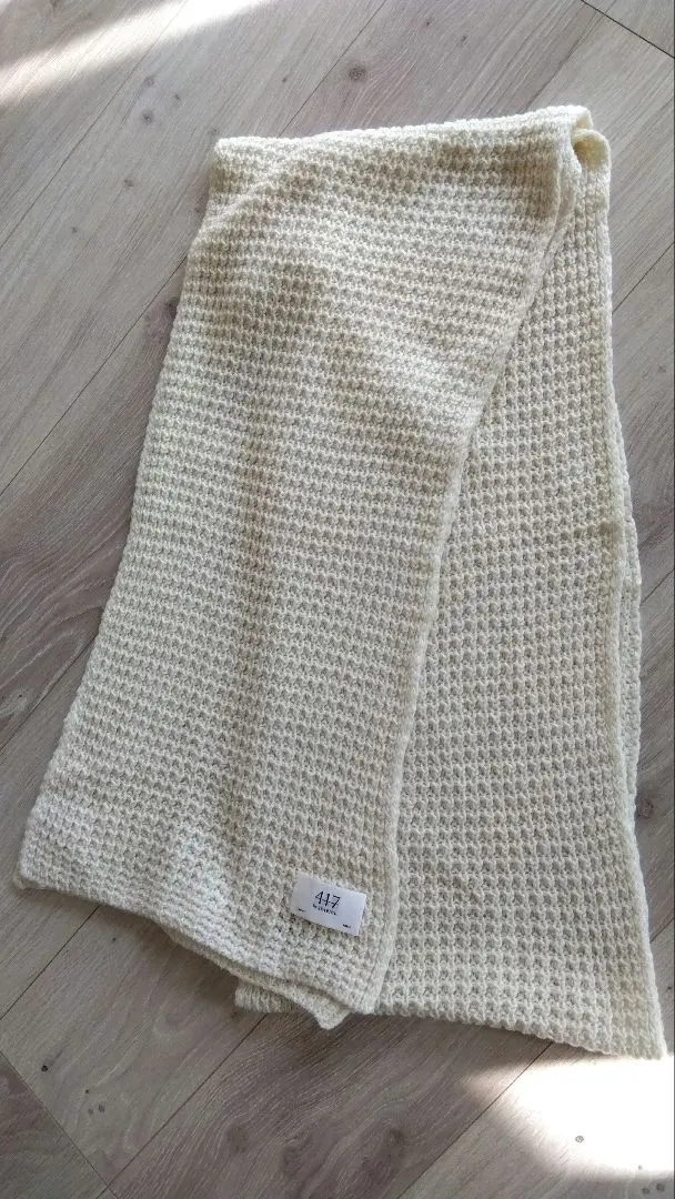 Thumbnail of 417 by EDIFICE, Beautiful Off-White Scarf, B.C STOCK