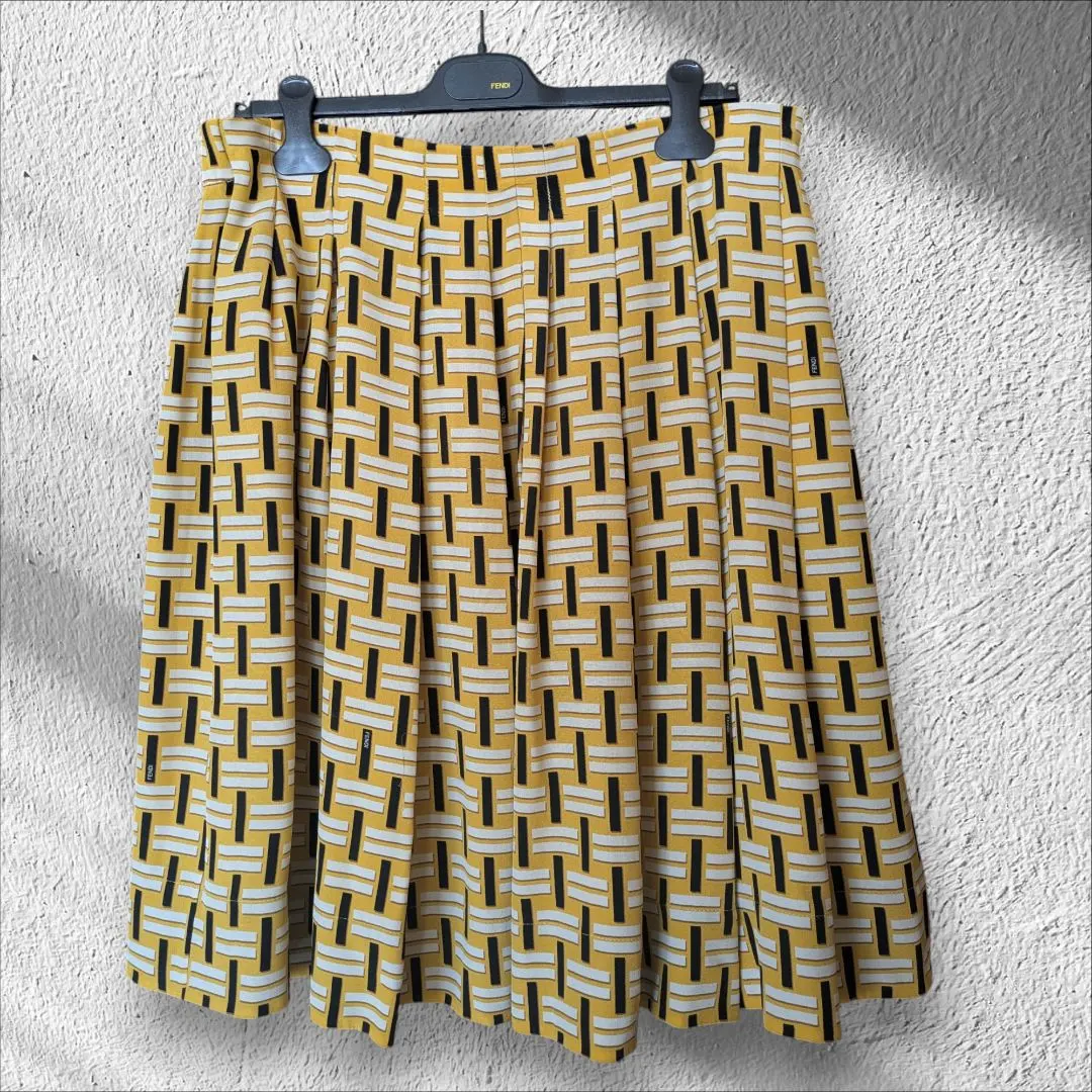 Thumbnail of Fendi Geometric Pattern Skirt, 2XL~, Relaxed Fit