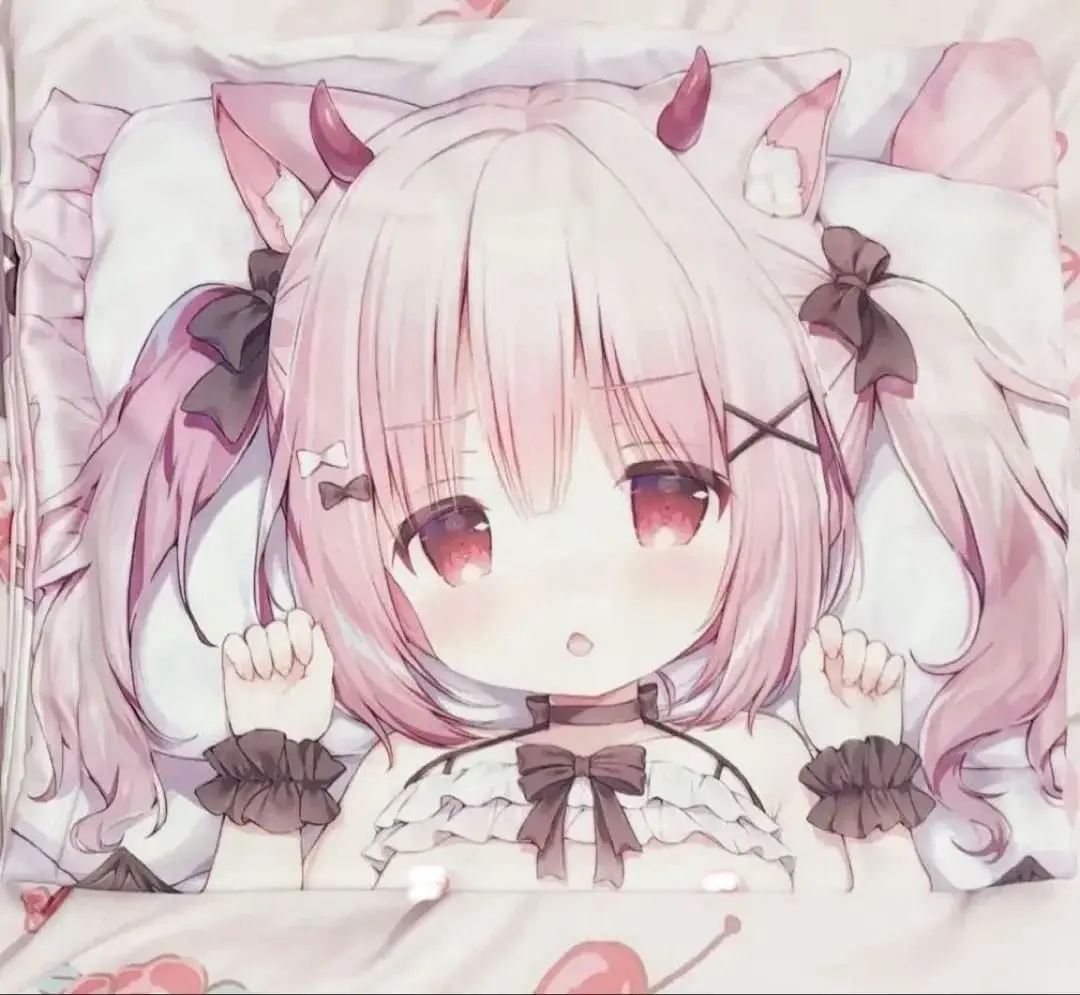 Thumbnail of Momomame Komamochi Insert Air Pillow Pillowcase