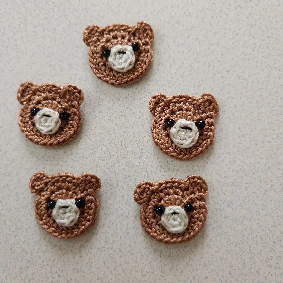 Thumbnail of Crochet Motif: Brown Bear