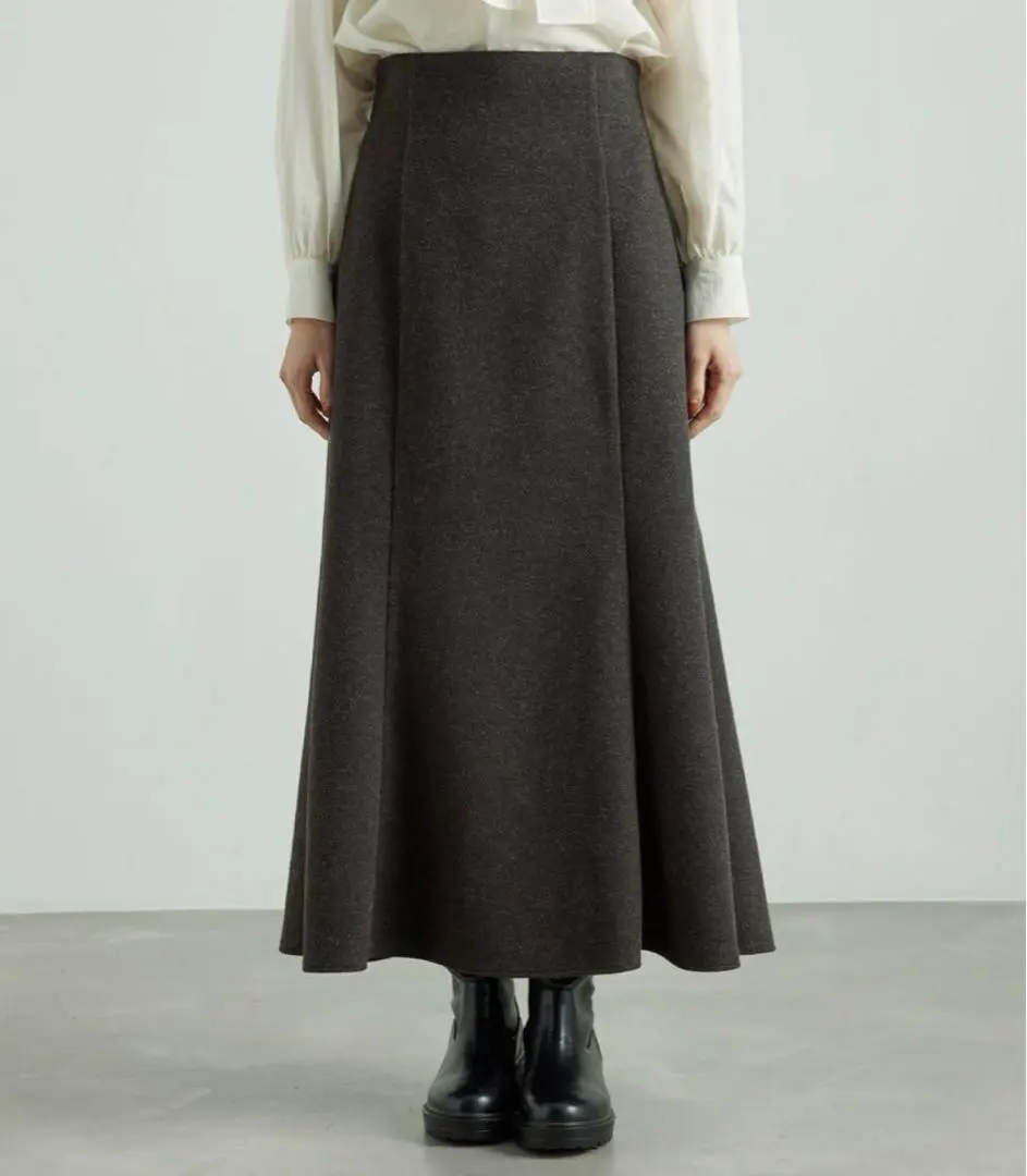 Thumbnail of Rope Picnic Mermaid Flare Skirt, Charcoal Gray, Size M