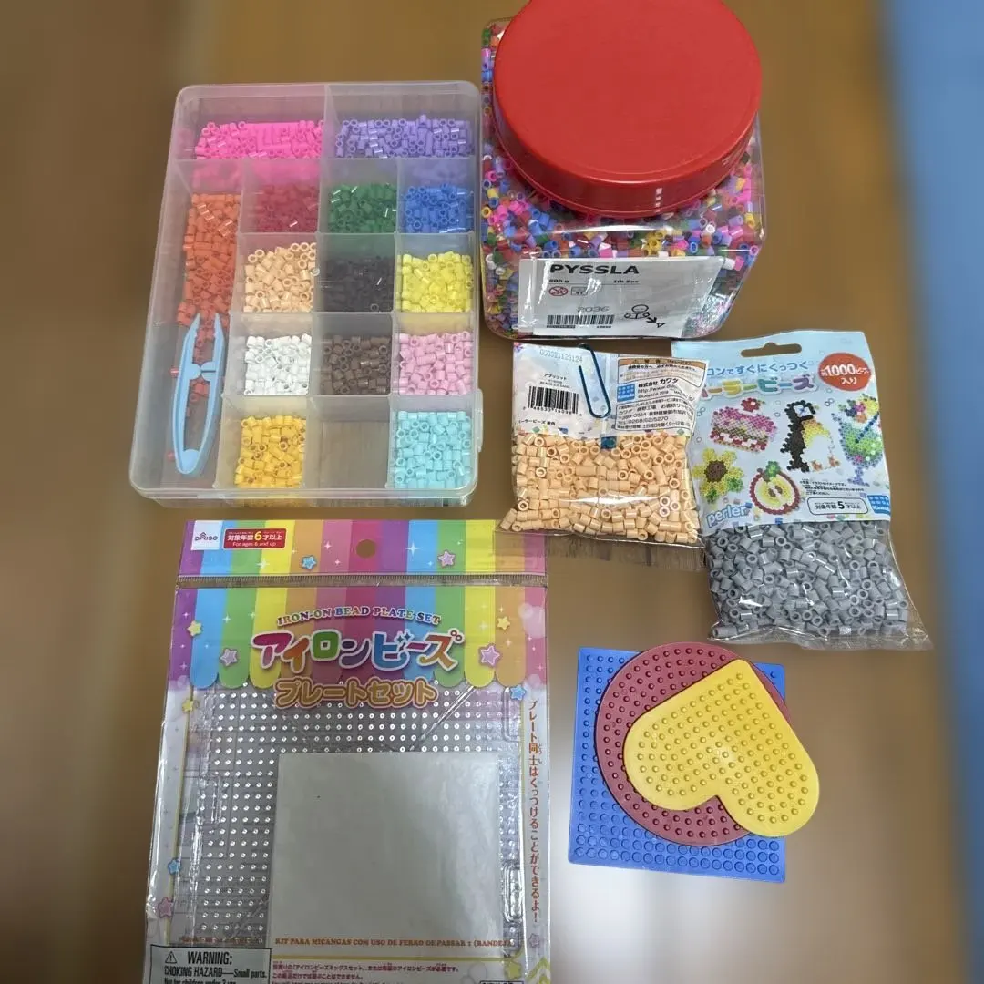 Thumbnail of Iron bead set, multiple colors, with storage case