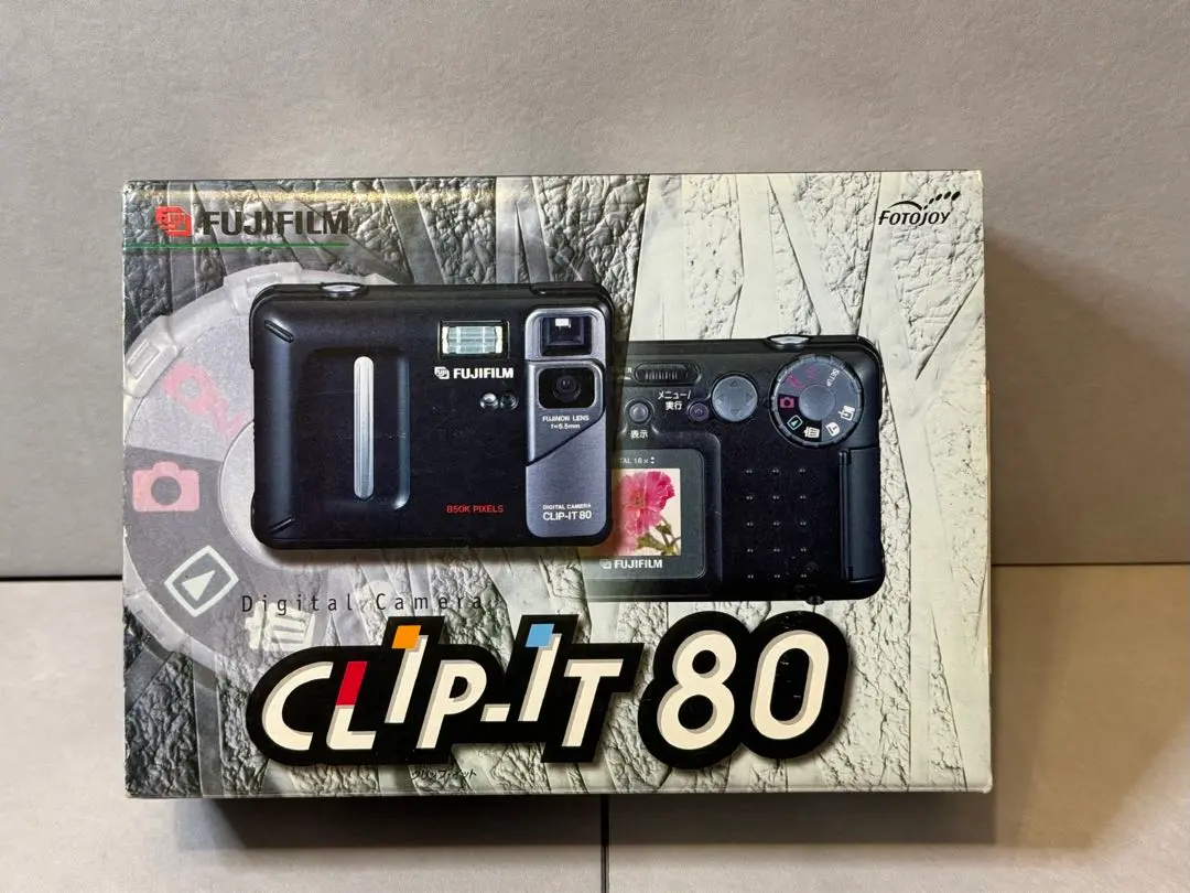 富士フイルム　FUJIFILM CLIP-IT 80 デジタルカメラ Vintage digital camera sample photo ─☆ FUJIFILM CLIP-IT 80