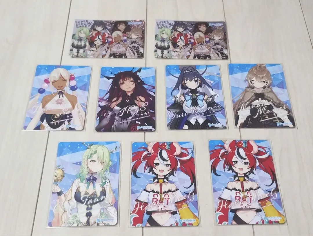 Hololive Holo Choco Council Promise 卡片 9枚套組 的縮圖