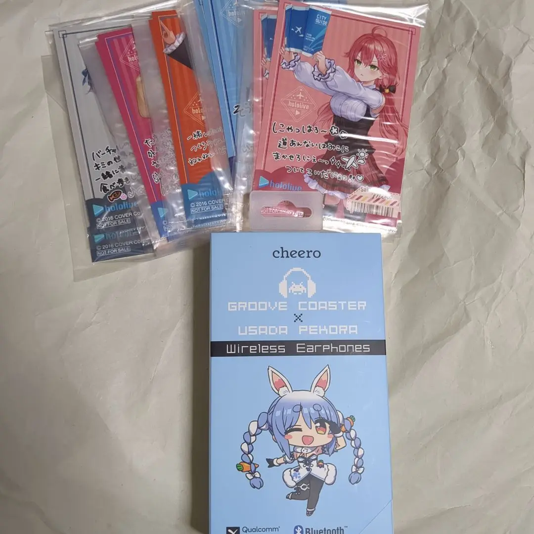 hololive タイトー グルーヴコースター 兎田ぺこら ワイヤレスイヤホン グルーヴコースター ワイワイパーティー!!!! 「ホロライブ