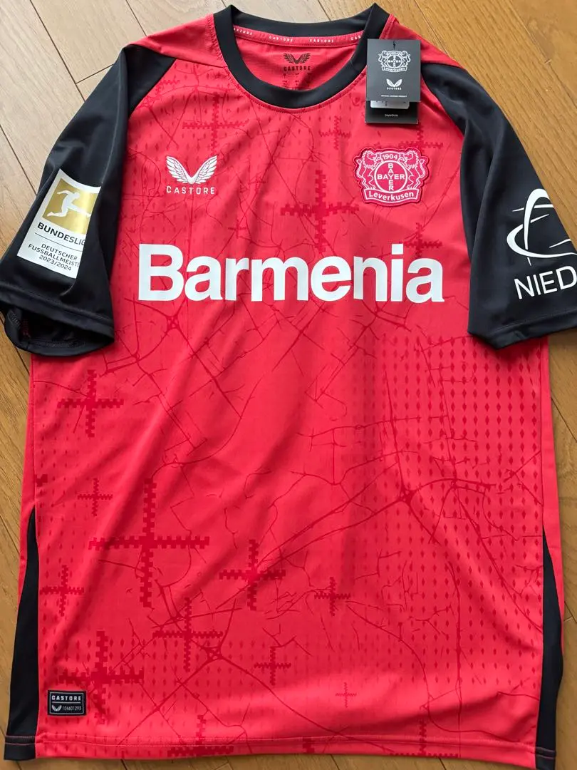 新品　正規品　レバークーゼン　オーセンティックユニフォーム ヴィルツ選手　M JAKO レバークーゼン 21/22 ユニフォーム ホーム 半袖 #27