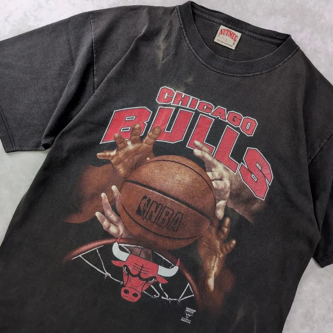 90年代 NUTMEG MILLS シカゴ・ブルズ ヴィンテージT恤 212 的縮圖