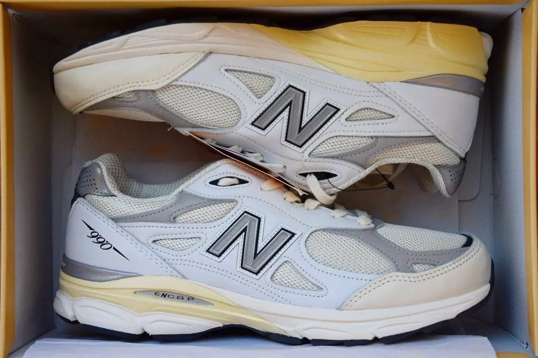 【抽選品につき貴重】M990 AL3 al3 26.5㎝ 限界値下げNew Balance M990 AL3 シーソルト 26.5cm（M990 AL3