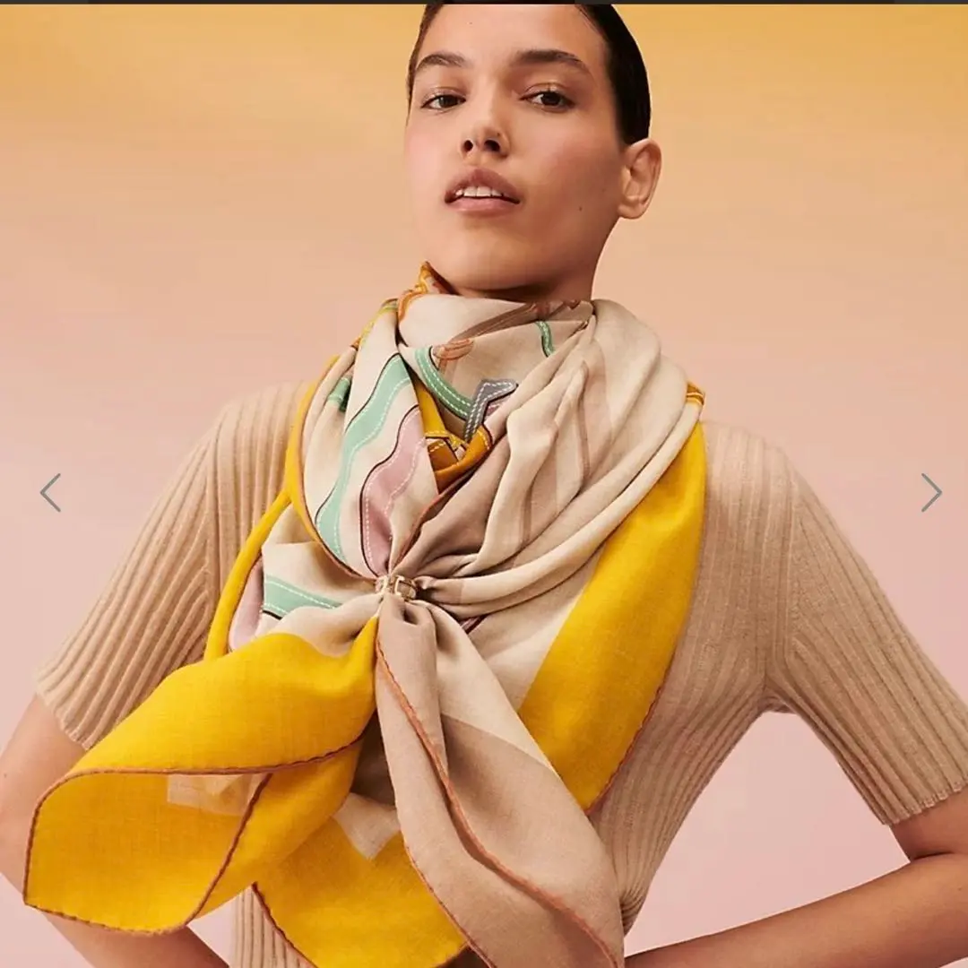値下げHERMES エルメス カシシル 140《ブリッドドゥガラアップリケ・ピケ 値下げHERMES エルメス カシシル 140《ブリッドドゥガラ