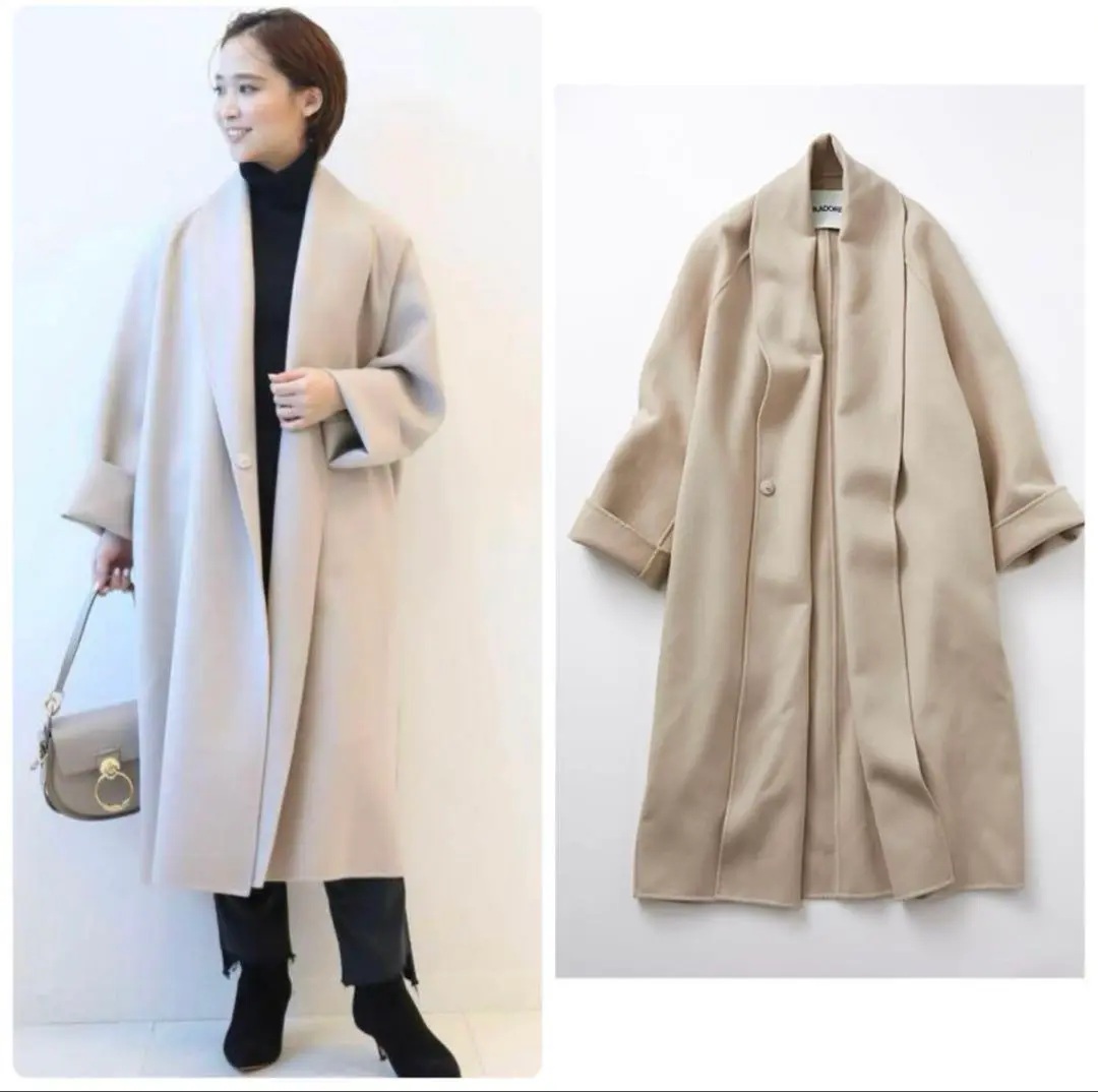夏場お値下げ ドゥーズィエムクラスAVA ADORE コートベージュ美品